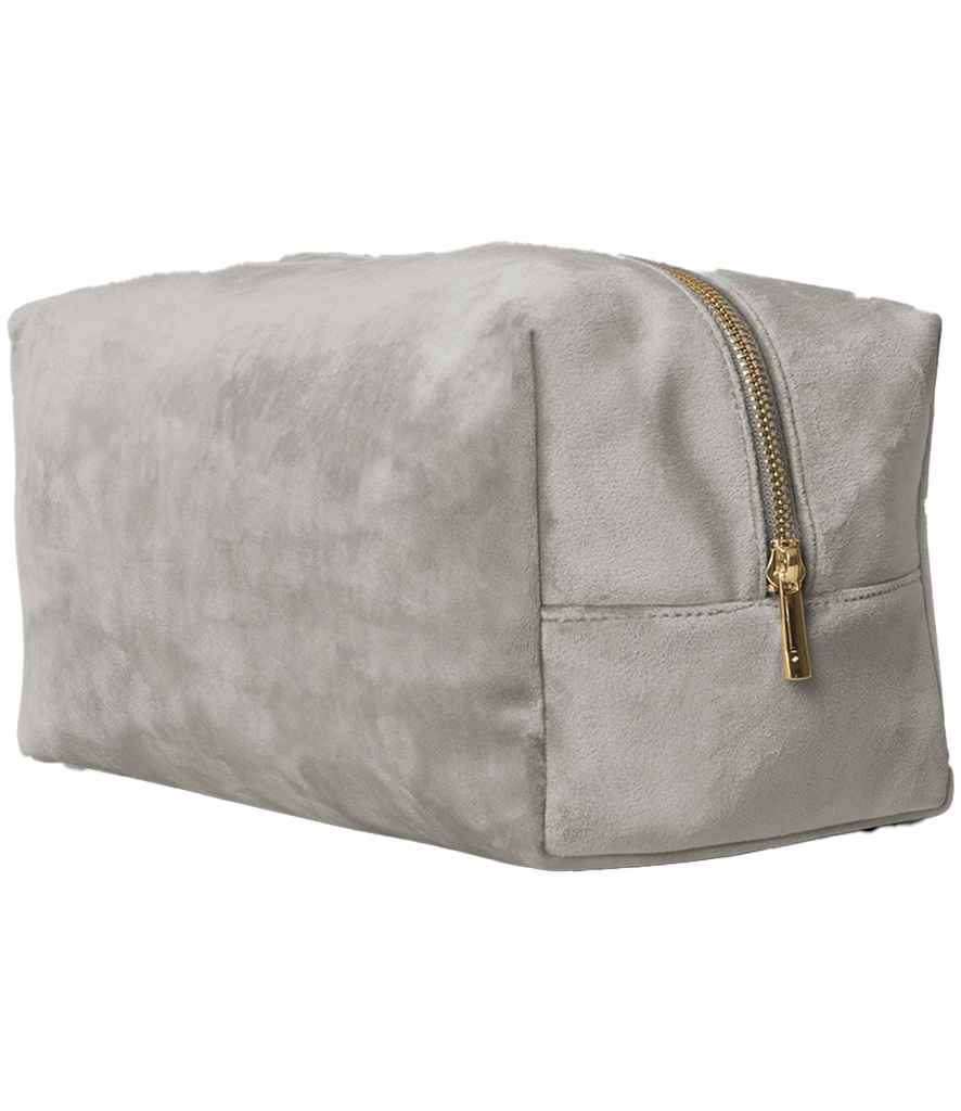 BagBase Velvet Toiletry/Accessory Case - Moonstone (BG716)