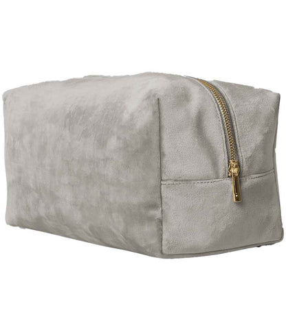 BagBase Velvet Toiletry/Accessory Case - Moonstone (BG716)