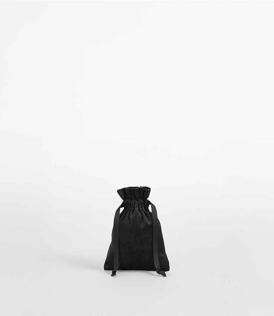 BagBase Velvet Gift Bag - Black Onyx (BG718)