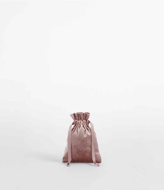 BagBase Velvet Gift Bag - Rose Quartz (BG718)