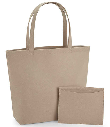 BagBase Felt Shopper - Sand (BG721)