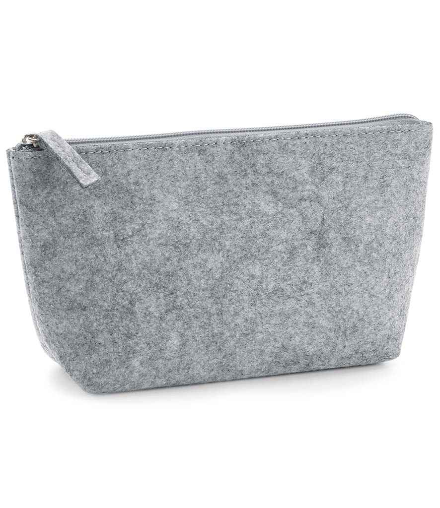 BagBase Felt Accessory Bag - Grey Melange (BG724)