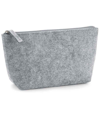 BagBase Felt Accessory Bag - Grey Melange (BG724)