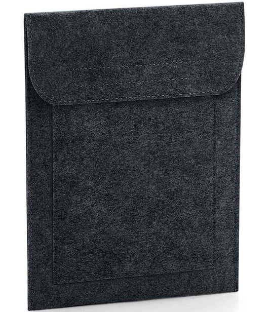 BagBase Felt iPad®/Tablet Slip - Charcoal Melange (BG727)