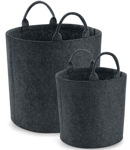 BagBase Felt Trug - Charcoal Melange (BG728)