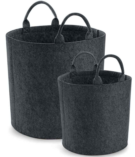 BagBase Felt Trug - Charcoal Melange (BG728)