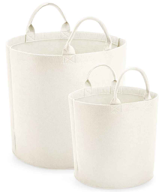 BagBase Felt Trug - Soft White (BG728)