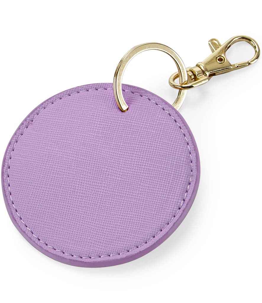 BagBase Boutique Circular Key Clip - Lilac (BG745)