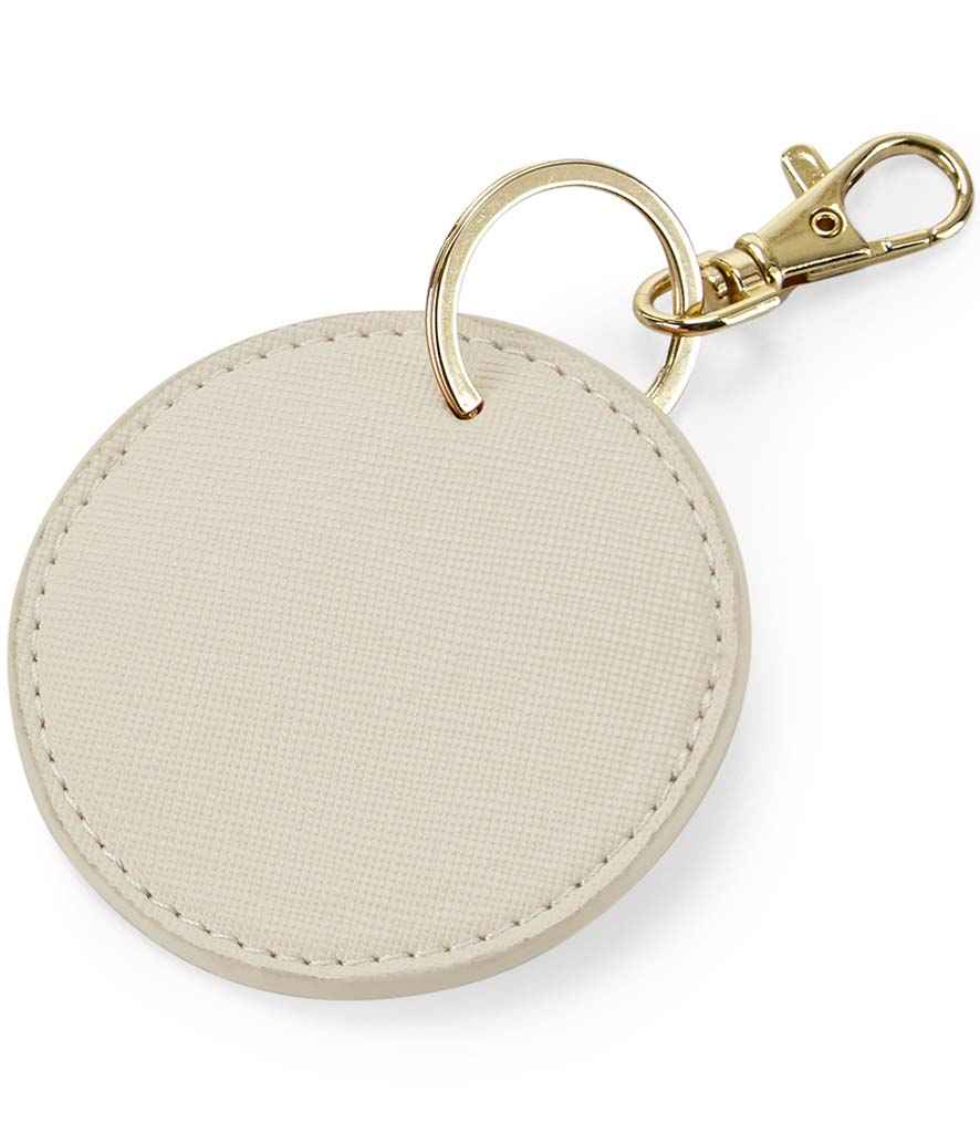 BagBase Boutique Circular Key Clip - Oyster (BG745)