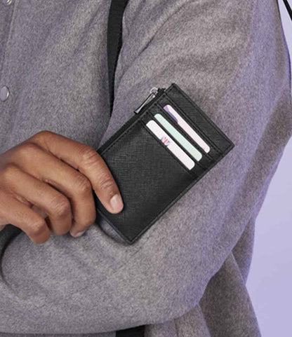 BagBase Boutique Card Holder - Black/Black (BG754)