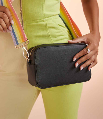 BagBase Boutique Cross Body Bag - Black (BG758)