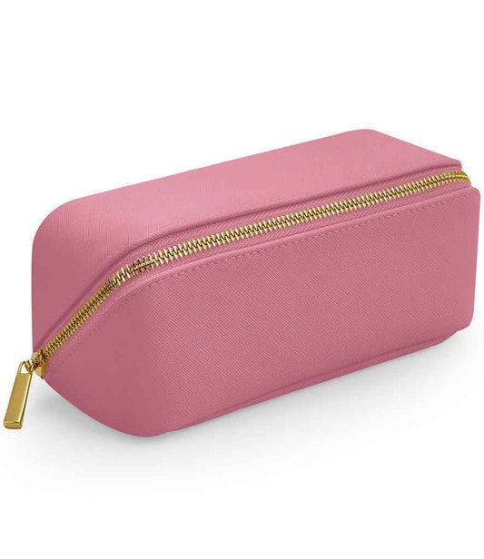 BagBase Boutique Open Flat Mini Accessory Case - Dusky Pink (BG761)