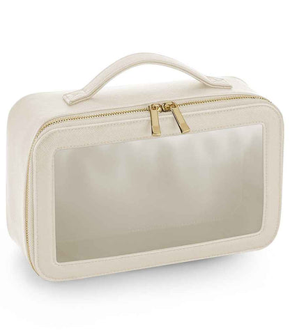BagBase Boutique Clear Window Travel Case - Oyster (BG764)