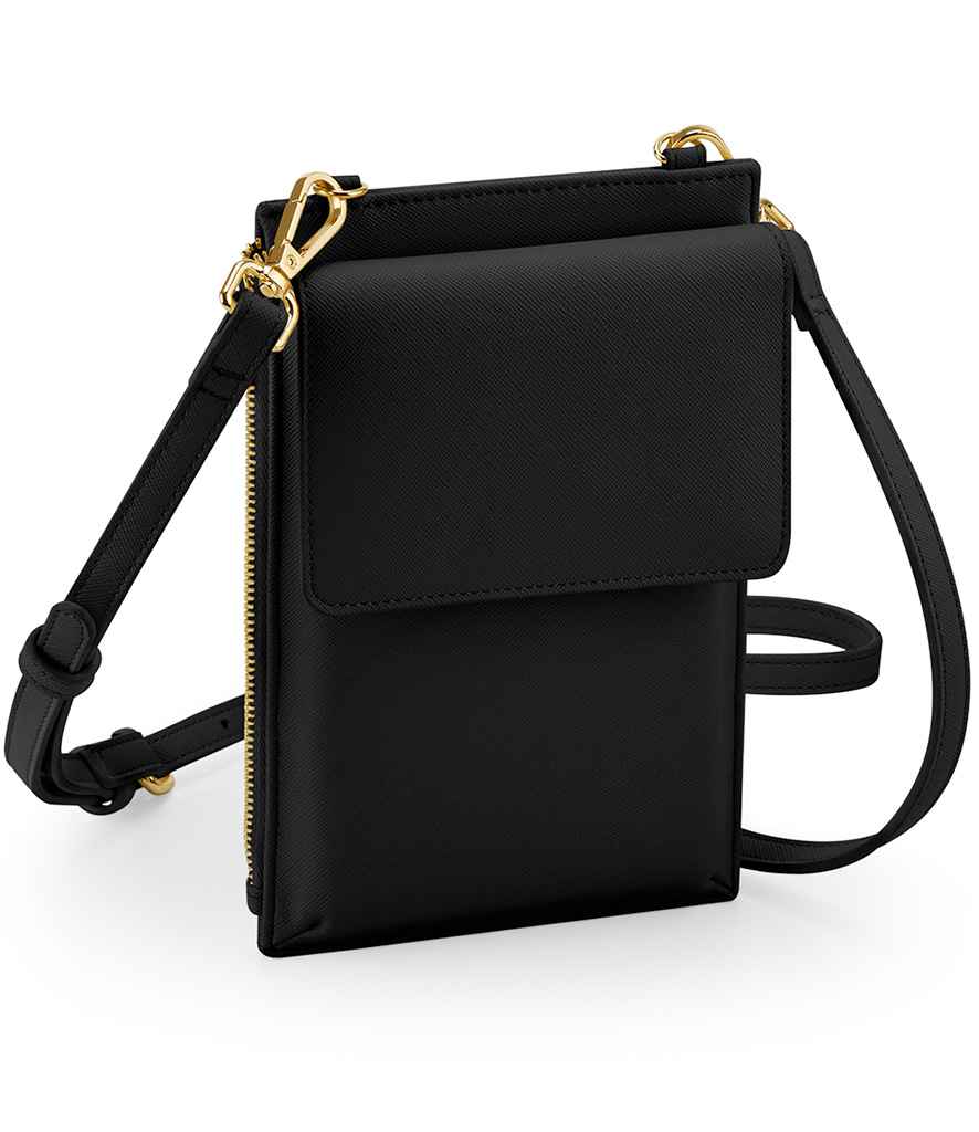 BagBase Boutique Phone Carry Case - Black (BG767)