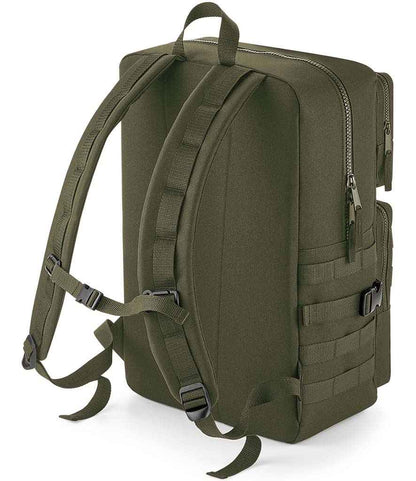 BagBase MOLLE Tactical Backpack - Military Green (BG848)