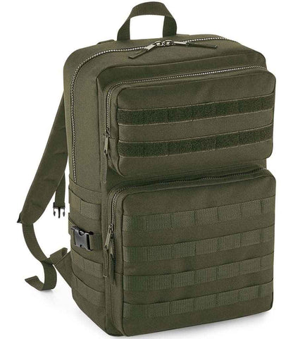 BagBase MOLLE Tactical Backpack - Military Green (BG848)