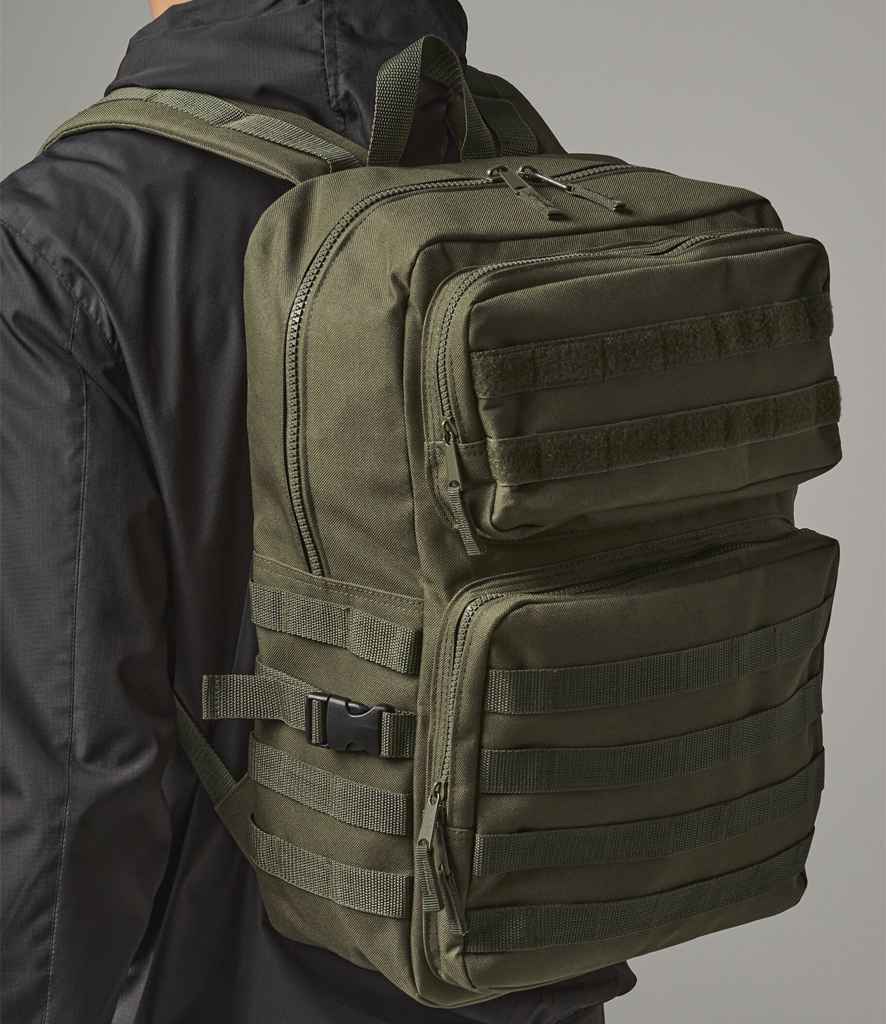 BagBase MOLLE Tactical Backpack - Military Green (BG848)