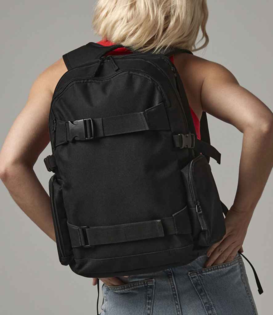 BagBase Old School Boardpack - Black (BG853)