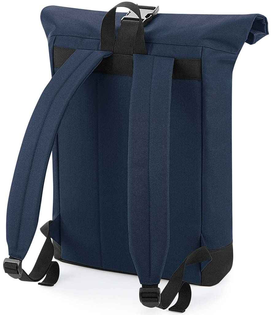 BagBase Roll-Top Backpack - French Navy (BG855)