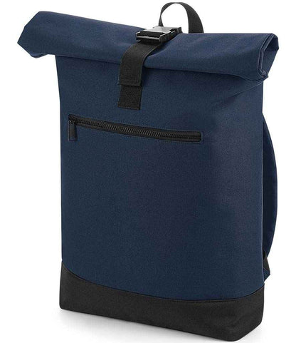 BagBase Roll-Top Backpack - French Navy (BG855)