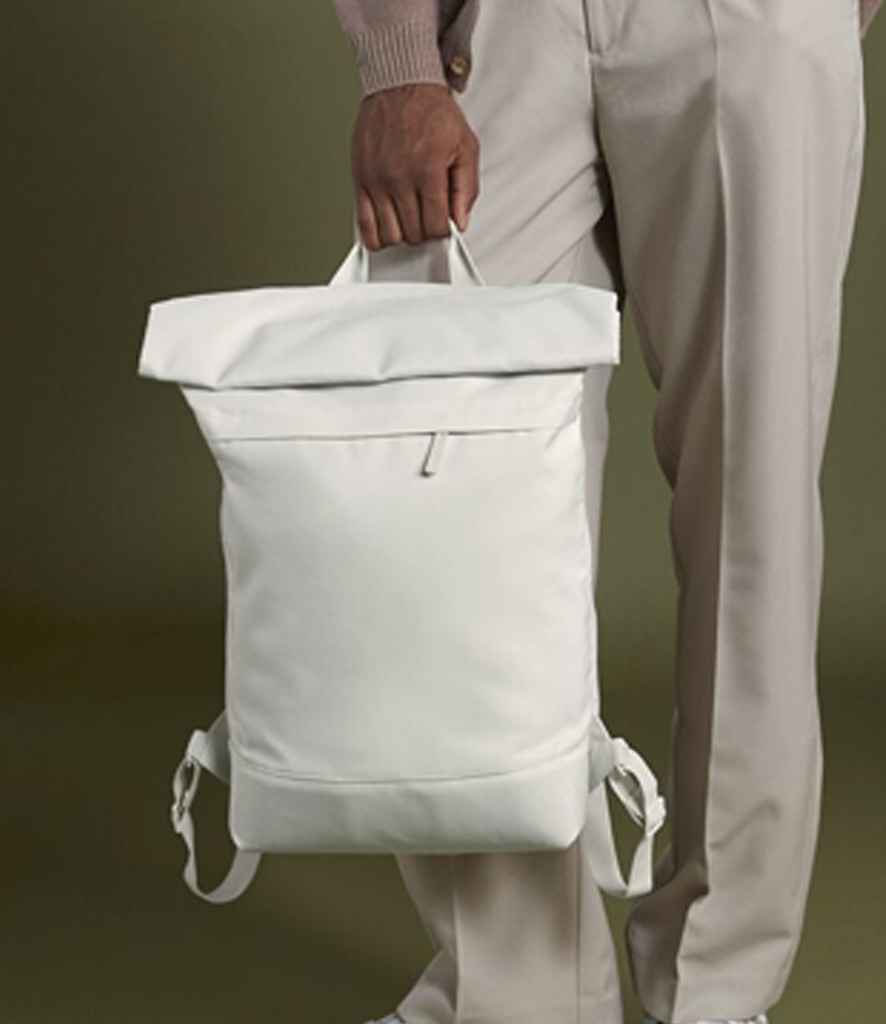 BagBase Simplicity Roll-Top Backpack - Beige (BG870)