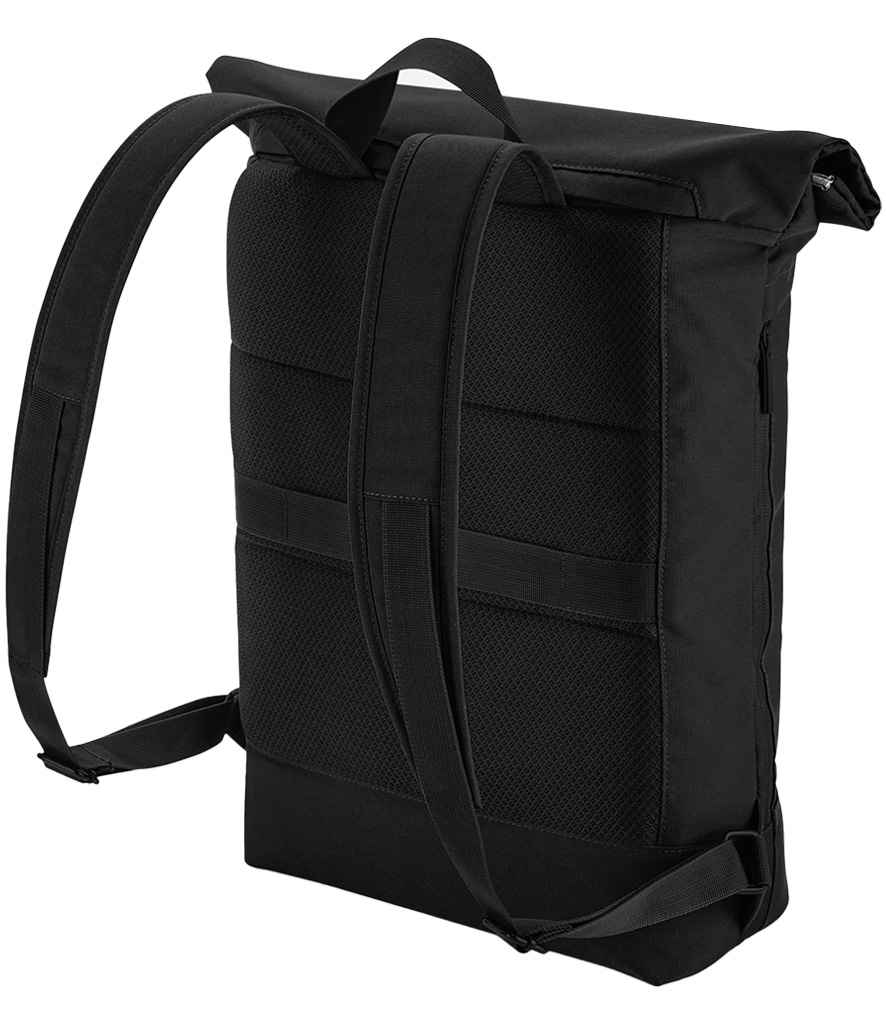 BagBase Simplicity Roll-Top Backpack - Black (BG870)