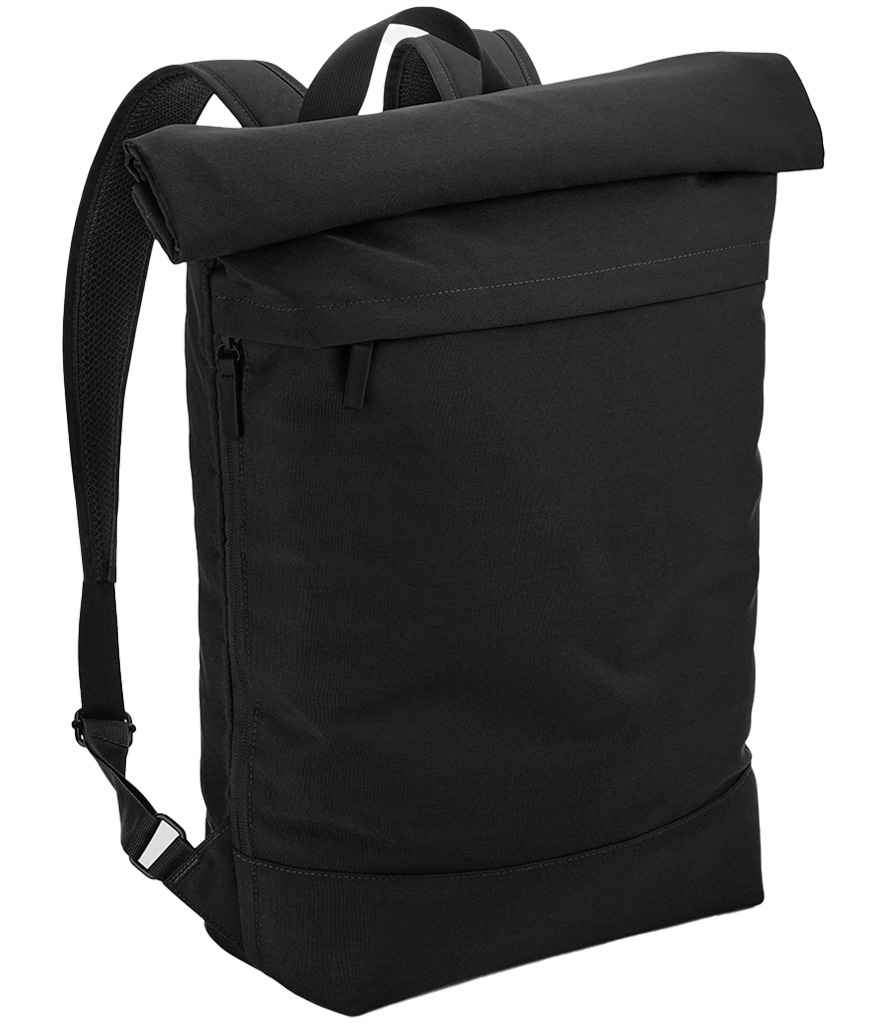 BagBase Simplicity Roll-Top Backpack - Black (BG870)