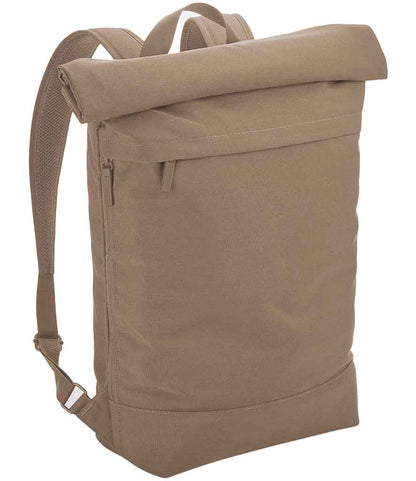 BagBase Simplicity Roll-Top Backpack - Hazelnut (BG870)