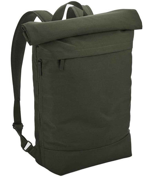 BagBase Simplicity Roll-Top Backpack - Pine Green (BG870)