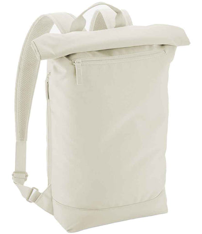 BagBase Simplicity Roll-Top Backpack Lite - Beige (BG871)