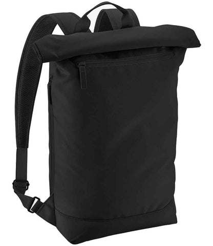 BagBase Simplicity Roll-Top Backpack Lite - Black (BG871)