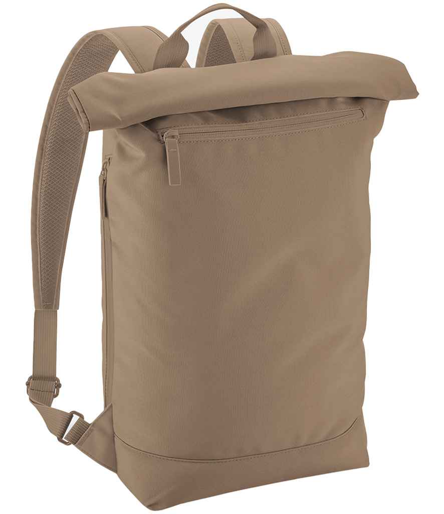 BagBase Simplicity Roll-Top Backpack Lite - Hazelnut (BG871)