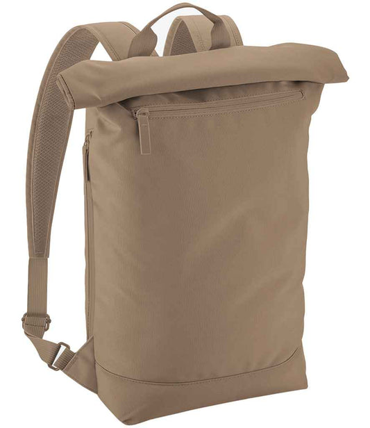 BagBase Simplicity Roll-Top Backpack Lite - Hazelnut (BG871)