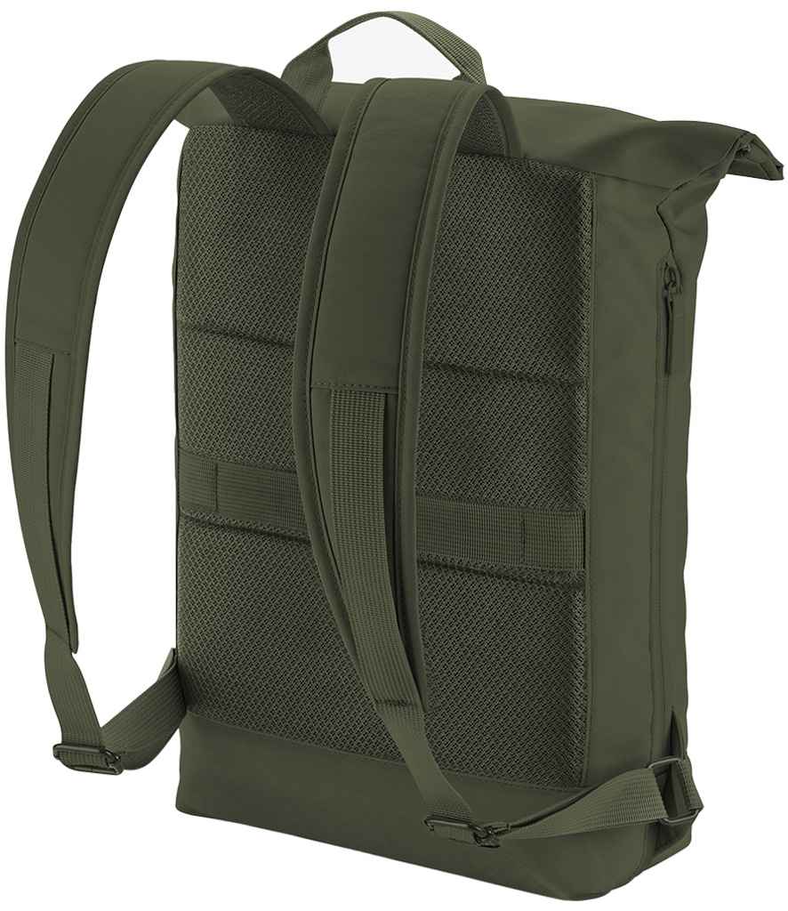 BagBase Simplicity Roll-Top Backpack Lite - Pine Green (BG871)
