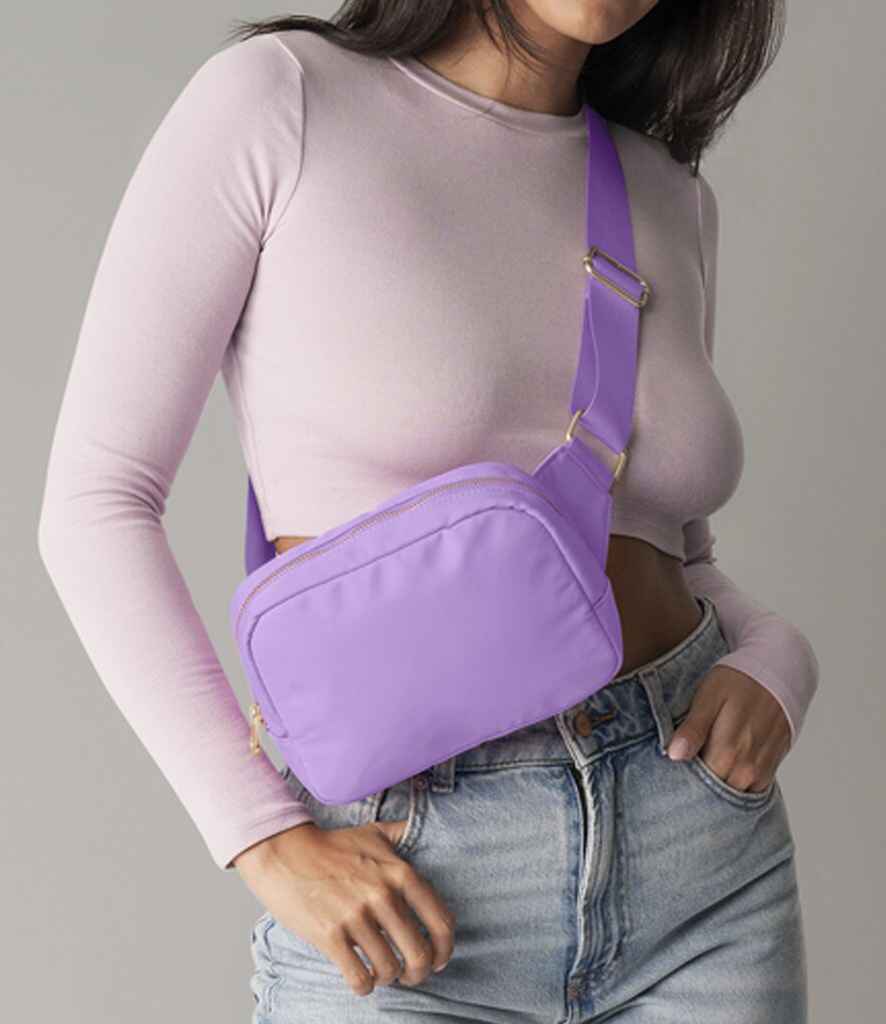 BagBase Sundae Cross Body Bag - Blueberry Swirl (BG883)