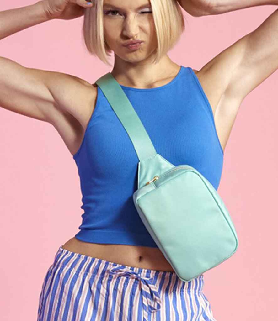 BagBase Sundae Cross Body Bag - Mint Choc Chip (BG883)