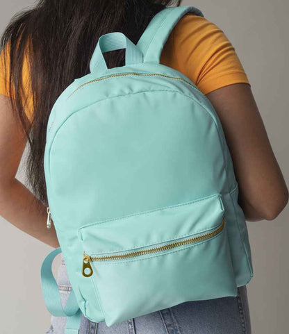 BagBase Sundae Mini Backpack - Mint Choc Chip (BG886)