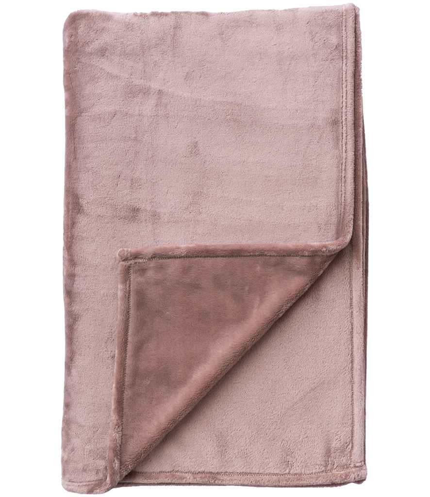 Brand Lab Extra Large Plush Fleece Blanket - Mushroom (BH004)