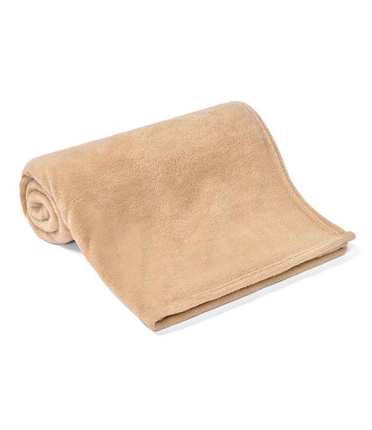 Brand Lab Pet Teddy Fleece Blanket - Camel (BH021)