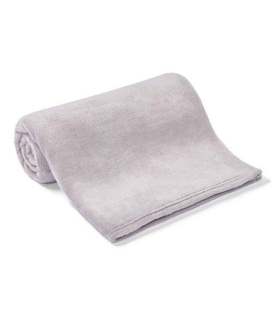 Brand Lab Pet Teddy Fleece Blanket - Silver Grey (BH021)