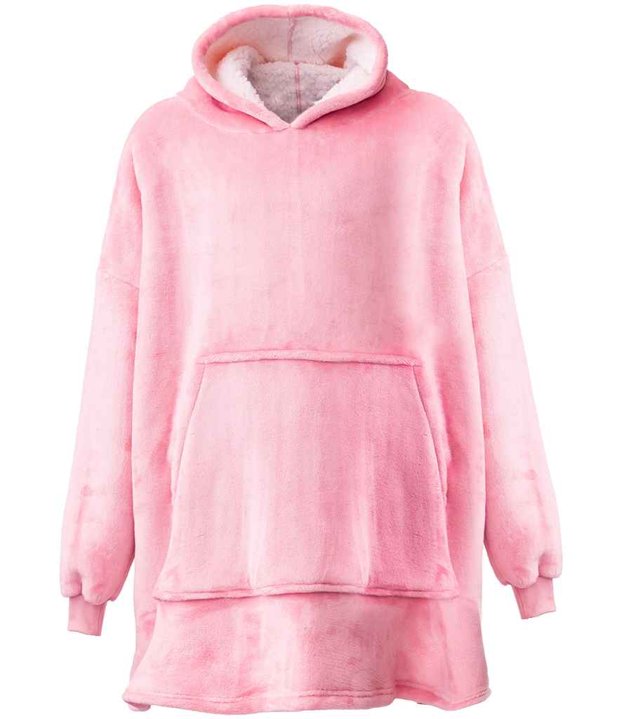 Brand Lab Oversized Hooded Blanket - Blush Pink (BH100)