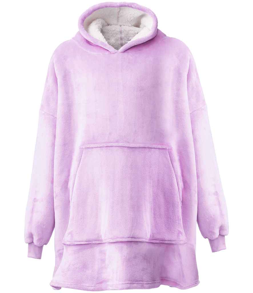 Brand Lab Oversized Hooded Blanket - Digital Lavender (BH100)