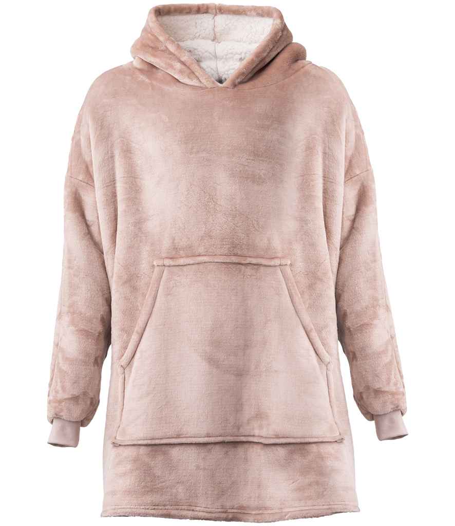 Brand Lab Oversized Hooded Blanket - Nude (BH100)