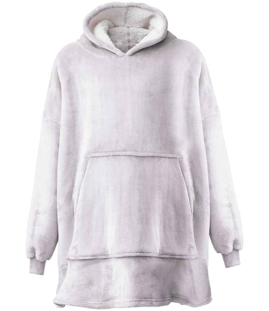 Brand Lab Oversized Hooded Blanket - Silver Grey (BH100)