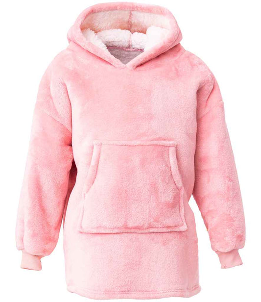 Brand Lab Kids Oversized Hooded Blanket - Blush Pink (BH101)