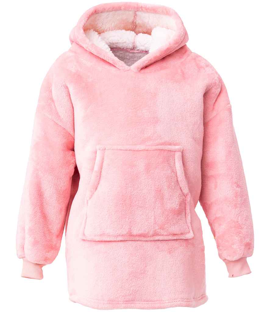 Brand Lab Kids Oversized Hooded Blanket - Blush Pink (BH101)