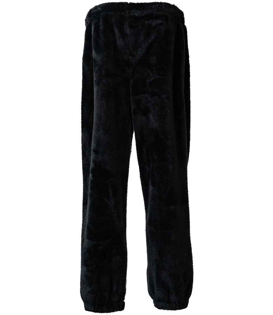 Brand Lab Unisex Fluffy Fleece Joggers - Black (BH203)