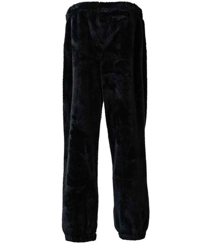 Brand Lab Unisex Fluffy Fleece Joggers - Black (BH203)