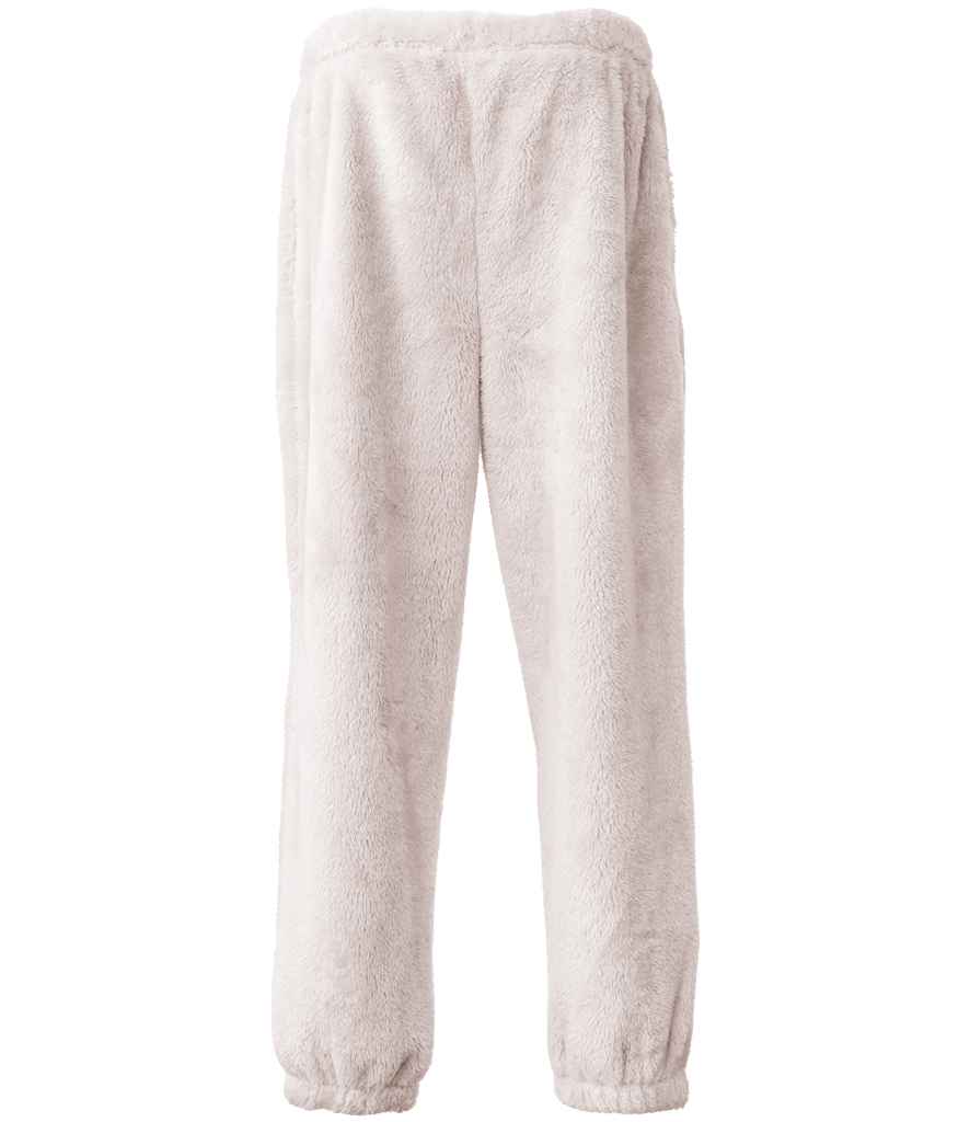 Brand Lab Unisex Fluffy Fleece Joggers - Natural (BH203)