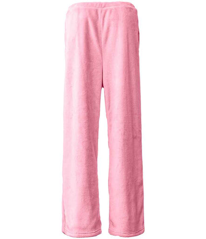 Brand Lab Ladies Plush Fleece Lounge Trousers - Blush Pink (BH211)